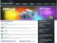 Tablet Screenshot of dominion-web.com